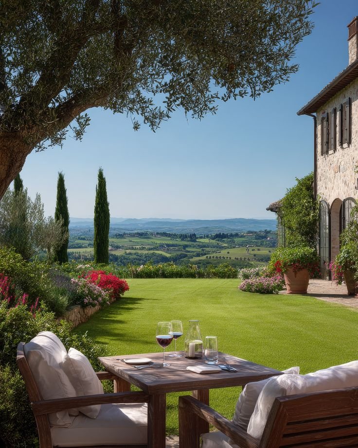 Toscaanse sfeer